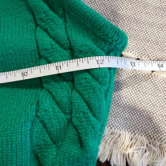 Princess Polly cable-knit green bra top, EUC, M/L, see photos, top only, summer - Picture 8 of 8